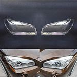 Car Headlight Cover Replacement for BMW X1 E84 2010 2011 2012 2013 2014 2015 Clear Lens Auto Shell Cover (One Pair)