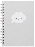 LaurDIY Sparkle Kawaii Collection Cute Notebooks for School, 160 Ruled Pages