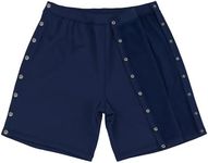 RENOVA MEDICAL WEAR Post Surgery Shorts - Men's - Women's - Unisex Sizing - Blue - X-Large