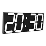 CHKOSDA Digital LED Wall Clock, Ove