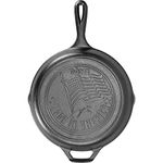 Lodge Cast Iron 10.25" Skillet with American Flag Design