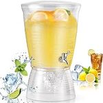 Tioncy 1 Pcs Acrylic Beverage Dispe