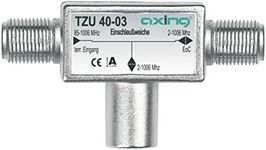 Axing TZU 40-03 Ethernet Over Coax EoC Input Switch for Cable Networks with Return Channel Filter