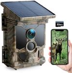 Solar Trail Cameras 4K 46MP, CEYOMU