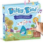 Ditty Bird Musical Books for Toddlers | Fun Children's Nursery Rhyme Book | The Johny Johny, Yes Papa Book with Sound | Interactive Books For 1 Year Old to 3 Year Olds | Sturdy Baby Sound Books