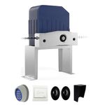 ALEKO Automatic Sliding Gate Opener| Gates up to 40 Feet Long 1400 Pounds| Electric Driveway Gate Opener| Chain Operated Remote Control AC Motor| Security Gate Opener|Accessories Kit (AC1400ACC)