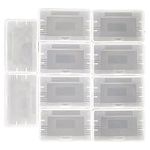 Ninthseason 10 Pcs/Lot Clear Plastic Game Cartridge Card Box Case Cover For Game Boy GBA SP GBM