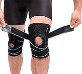 Knee Brace with Side Stabilizers & 