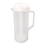 Augason Farms 2-Quart Beverage Mixing Pitcher