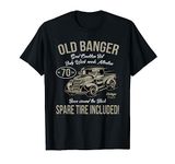 70th Birthday Vintage Old Banger 70 Years Old Men Gift Retro T-Shirt