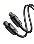 UGREEN Optical Audio Cable Fiber Audio Digital Toslink Cable for Home Theater, Sound bar, TV, PS4, Xbox, Blu-Ray Players and More (2M)