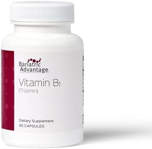 Bariatric Advantage Vitamin B1 Thiamin - 100 mg Thiamin Mononitrate - Easy Digest - Designed for Bariatric Patients - Supports Energy Production* - 90 Count