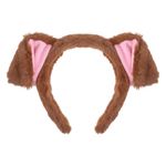 Sibba Dog Ears Headband Party Favors Decorations 1 PC Plush Hairband Costume Family Halloween Costumes Hats Supplies Themed Cosplay Birthday Accessories Hair Clothes Dress Up Headwear Women