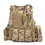 YAKEDA Tactical Vest Outdoor Vest Field Play-E88005 (CP)