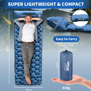 HiiPeak Ultralight Sleeping Pad – Compact Inflatable Camping Mat