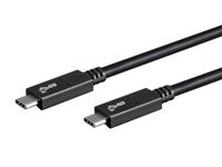 Monoprice 24285 1m USB C Male Cable - Black - USB Cables (1m, USB C, USB C, 3.1 (3.1 Gen 2), 10000Mbps, Black)