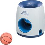 TRIXIE Dog Toy Intelligence Dog Activity Strategy Game ‘Ball & Treat’ - Challenging Intelligence Toy for Dogs to Keep Them Busy 17x18cm, Animal Welfare Compliant - 32009