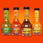 Bunsters Flavour Pack (A great gift of delicious flavours) - (4 x 150ml bottles)