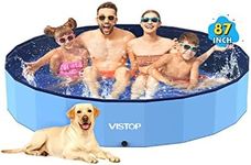 VISTOP Jumbo Foldable Dog Pool, Har