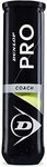 DUNLOP Pro Coach Tennis Ball - 4 Ba