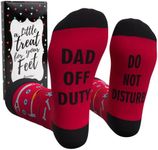 Cavertin Men's Novelty Dad Grandpa Socks with Gift Box (Dad)