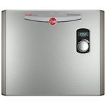 Rheem RTEX-36 36kW Electric Tankless Water Heater 240V Ext Adj Temp Ctrl Bot 3/4 in. Npt Con