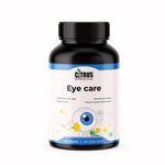 CITRUS NUTRACEUTICAL Eye Care Supplement| Lutein, Astaxanthin, Zeaxanthin, Bilberry extract & Vitamins| For healthy eye & vision | 60 Veg Capsules