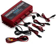 Dakota Lithium - 40 Amp Marine Charger (4 Bank - 10 Amp Per Bank) 12V Lithium Battery Charger - Charge Any Lithium Battery, Onboard Charger for Boats, Golf Carts, or RV - LIFEPO4 Compatible Charger