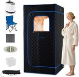 COSTWAY Portable Steam Sauna Box, S