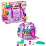 Trolls 24306 DreamWorks Band Together Mineez 10-pc Rhonda Play & Display Case, Multicolor