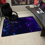 Floor Protector Chair Mat 70*100cm Gaming Chair Mat Floor Anti-Slip Gaming Chair Mats Hard Floor Non-Slip Office Chair Mat For Low Pile Carpet Protector Desk Chairmats Office Floor Protector Mat