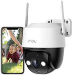 Imou 2.5K WiFi Security Camera Outdoor, 360° PTZ Wired Home IP CCTV Camera 4MP, AI Human/Motion Detection, 30M Color Night Vision, Auto Tracking, Siren&Spotlight, 2-Way Audio, IP66, Works with Alexa