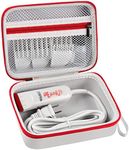 Case Compatible with Wahl Professional Peanut Hair and Beard Clipper Trimmer #8655 8685 8663 8331 08655-3901. Hair Clipper Organizer Holder for Attachment Comb,Oil,Blade Guard (Box Only)-White