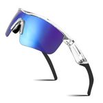 FEISEDY Kids Sunglasses Boys Girls TR90 Flexible Frame UV Protection Polarized Sports Sunglasses for Age 5-12 B2454