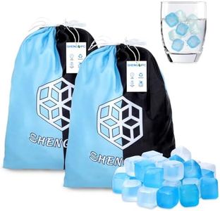 720 Pack Reusable Ice Cubes, Extra Large Pack for Fresh Produce