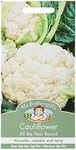 Mr Fothergills Seeds Ltd 10401 Vegetable Seeds, Cauliflower All The Year Round, White