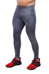 DECISIVE Men's Skinny Compression Pants (VR-5502-CT_Grey