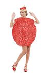 ORION COSTUMES Adult Unisex Giant Red Christmas Tree Bauble Fancy Dress Costume