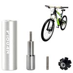 MTB Bike Cycling Front Fork Headset Star Nut Tool Setter | Durable Steel & Aluminium Alloy | Fits 22.2mm, 25.4mm, 28.6mm | Easy Installation | Includes Spare Screw & Nut | Essential for Cyclists