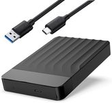 Meyritech 1TB USB 3.0 Hard Drive Type-C for Portable External Data Storage, Macbook, iMacs, PCs, Laptops, Xbox One & PS4 Consoles (Capacity, 1TB)