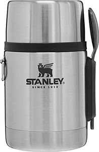 Stanley Classic Legendary Vacuum Insulated Food Jar 18 oz – Stainless Steel, Naturally BPA-Free Container – Keeps Food/Liquid Hot or Cold for 15 Hours – Leak Resistant, Easy Clean