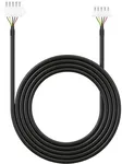 CAMWAY 16 Feet/5M Shielded Cable for Battery Monitor, 26 AWG With Connector, Custom Connect to Shunt/Sampler