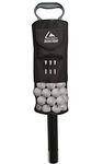 Longridge Golf Shag Ball Bag Deluxe, Black