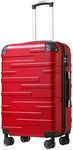 Coolife Luggage Suitcase Carry-on Hardside Travel Luggage TSA Lock Spinner Telescopic Handle