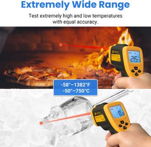 Etekcity Lasergrip 800 Infrared Thermometer – Non-Contact Digital Temperature Gun