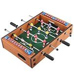 Table Football, Foosball Table,Mini Table Games, Indoor Sports Games,Small and Easy to Carry (Green, 14inches)