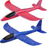 BooTaa 2 Pack Airplane Toys, 17.5" 