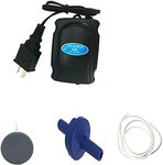 Aquarium Air Pump Quietest Aquarium Air Pump, Adjustable Oxygen Pump 5W Silent Powerful Aerator Pump for Fish Tank with air Pump ，air Stone，air Tube ，Check Valve (5W Oxygenating Pump Set)