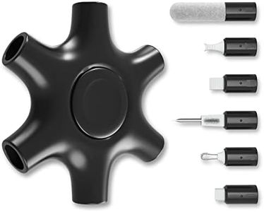 iPhone Cleaning Kit, Cleaner Tool for Airpod iPhone ipad Earbud Port Cleaning, Unreliable Charging Port, Cables and Connector, All-in-One Repair & Restore Kit with Brush, Cleaning Putty and Cloth