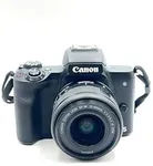 Canon EOS M50 Mark II + EF-M 15-45mm is STM Kit Black